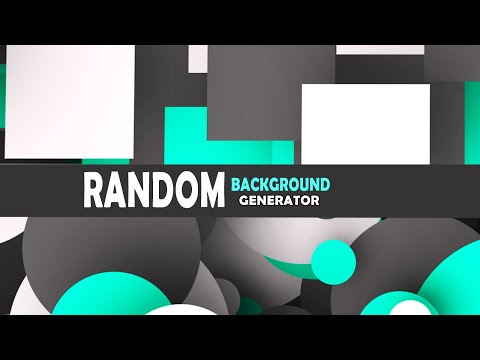 Random Background Generator Using Javascript | Anime.js @TonuDipaCoding