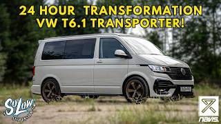 Modifying a VW T6.1, In just 24 hours...