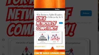 For a Network of Competency over Hierarchical Authority #podcast #businessagility #agilelounge