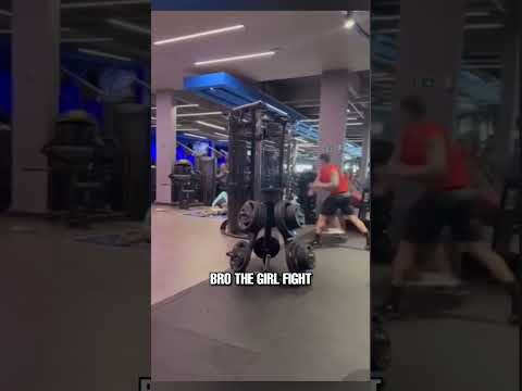 INSANE Fight Out In Gym #shorts