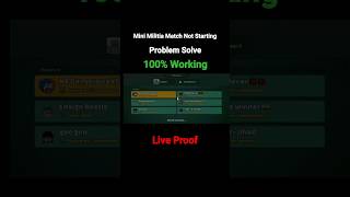 Mini Militia Match Not Starting #shorts #viral #ytshorts