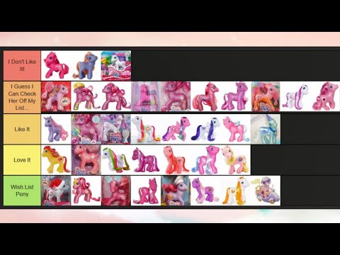 Ranking MLP G3 Ponies From Best To Worst