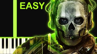 CALL OF DUTY: MODERN WARFARE 2 THEME - EASY Piano Tutorial