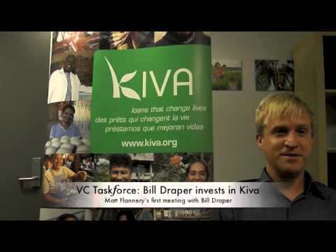 Bill Draper invests in Kiva