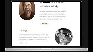 UX/UI project: JH Whisky Website
