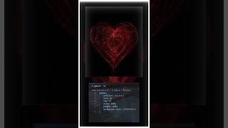 HTML & CSS Heart Animation That’ll Melt Your Screen 💖 #shorts