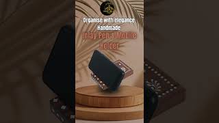 Wooden Pen and Mobile Holder
