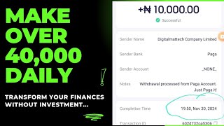MAKE OVER 40,000 AND ABOVE WITH THIS FREE SITE WITHOUT STRESS..