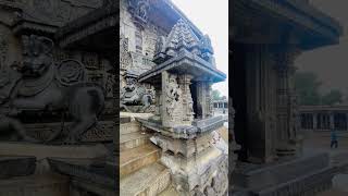 Hoysaleswara Temple is the largest monument in Halebidu, a town in the state of Karnataka. #travel