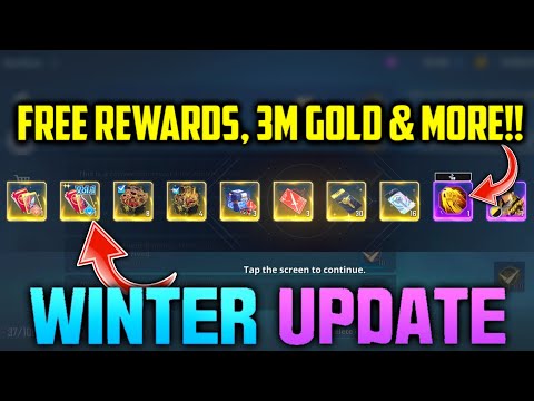 WINTER UPDATE IS HERE!! - FREE SSR HUNTER, WEAPONS, 3M GOLD & More!! (Solo Leveling ARISE)