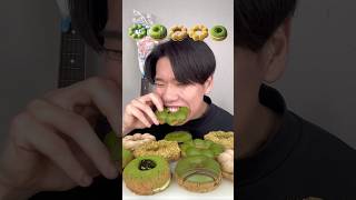 【ミスド新作】祇園辻利爆食い#shorts #大食い #モッパン #飯テロ #mukbang #asmr