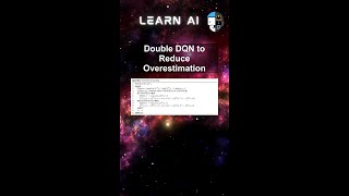 Double DQN to Reduce Overestimation #ai #artificialintelligence #machinelearning #aiagent #Double