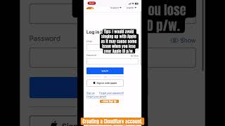 How to create a Cloudflare account? #cloudflare #signup #cloudflaretutorial