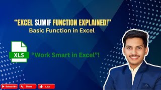 Excel Video #006 SUMIF Function Explained #excel #exceltips #exceltricks #viralvideo #tranding