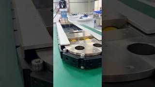 KNK Automation - Precision Circular Conveyor System #circularguiderail #automation #cncmachining