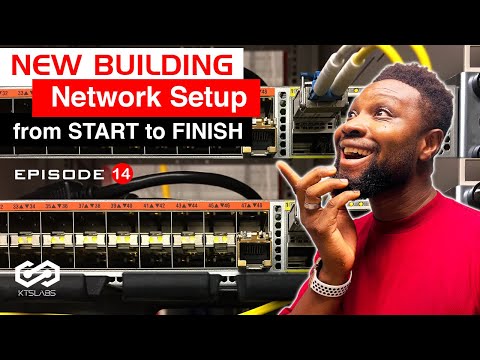 New Building Network Setup from Start to Finish | Termination Point | EP14
