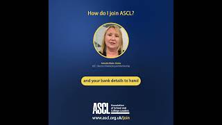 Membership FAQ |  How do I join ASCL