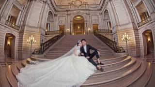 旧金山婚纱摄影王子/订婚照/旧金山华人婚礼摄影师/M&J Wedding Photo/Engagement Photo/三藩市婚纱摄影/美国旅拍婚纱摄影/旧金山city hall photo