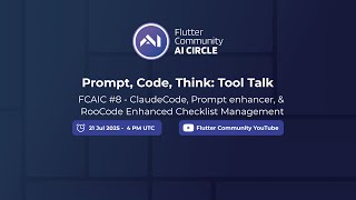 FCAIC #8 - Tool Talk: ClaudeCode, Prompt enhancer, & RooCode Enhanced Checklist Management