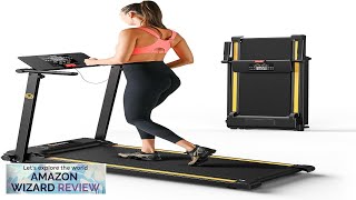 UREVO Folding Treadmill 2.25HP Treadmills for Home with 12 HIIT Modes Compact Review
