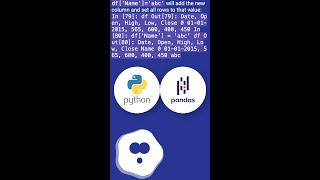 Add column to dataframe with constant value #shorts