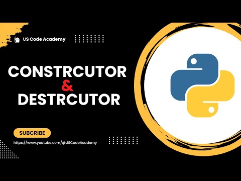 What is Constructor and Destructor in Python