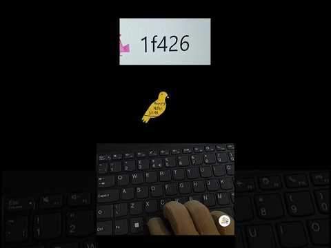 🐦Bird Symbol in MS Word shortcut key | #shorts #msword #shortcutkeys #computertips