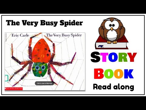 The Very Busy Spider by Eric Carle | Learn English Through Story | Stories for Children