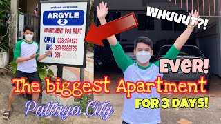 SUPER BIG APARTMENT FOR 8 PEOPLE |  ARGYLE APARTMENT 2 in PATTAYA | Very cheap!