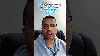 5 important lessons from AWS Cost Management failures #aws #costoptimization #awsbestpractices