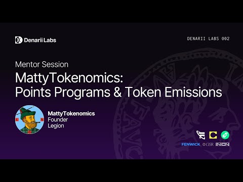 Tokenomics 101: Balancing Supply, Demand & Avoiding Common Pitfalls - Denarii Tokenomics Accelerator