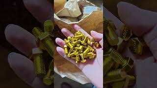 Custom Logo Hex Bolt #gold #automobile #screw  #bolt #custommade