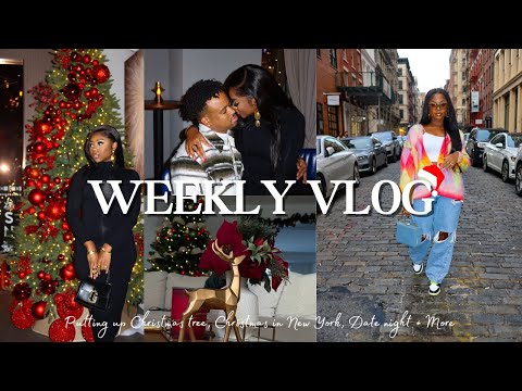 VLOG! Christmas Shopping and Decor + Another Trip to New York + Bae's Birthday Celebration + More