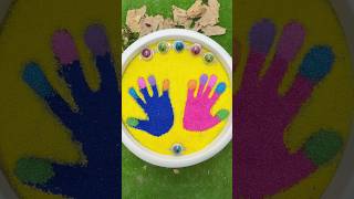 Pipi Pikapu dokundu, çamur sanat oldu! 💛💙❤️ #diy #short #art #kidssong