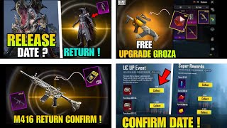 FINALLY 😍 4.0 MYTHIC FORGE M416 SILVER GURU RETURN /NEXT UC UP EVENT DATE/BLOOD RAVEN X SUIT RETURN 