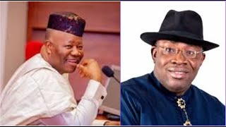 Sen. Akpabio attacks Sen. Seriake Dickson - I watched you on TV against the senate