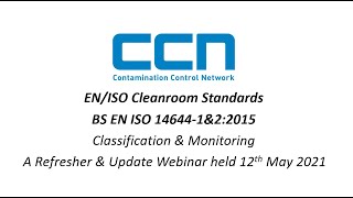 Cleanroom Classification webinar