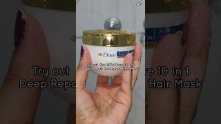 ✨Dove Hair Mask🕊️💙 10 in 1| Deep Repair Treatment #hairmask #dove #haircare #healthyhair #shorts