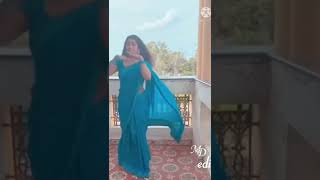 Kadhal cricket tuu song saree dance Leesha Eclairs