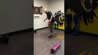 Swagtron Zipboard: Brand New Trick!?🛹 #shorts #swagtron #zipboard #trick #skateboarding #hoverboard