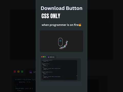 Animated Download Button #css3animation