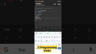 C programming tricks #Shorts