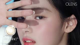 25 SS MINJI PICK💗裸眼風トーンアップカラコン「リアルリング」