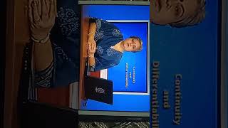 continuity and differtiability class 12 math #shorts  #continuityanddifferentiability #trending