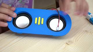 Kid Assembling Speaker Blue