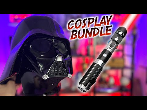 Darth Vader Lightsaber and Helmet Cosplay Bundle! (ArtSabers)