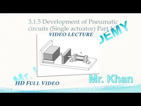 3.1.5 Development of Single actuator circuits Part 1/3 | Video Lecture | Full HD