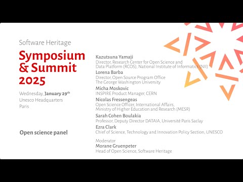 Symposium 2025 - Open Science Panel