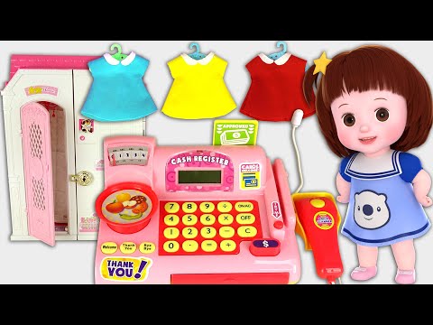 Baby Doli dress shopping baby doll house