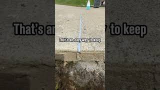 This ONE Thing Keeps Cracked Concrete from Failing #homerepair #homemaintenance #concreterepair